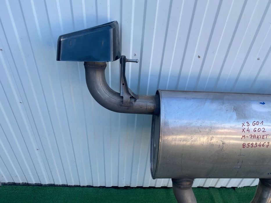 tłumik układ wydechowy do bmw x3 g01 m-pakiet