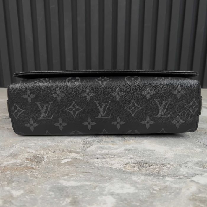 Louis Vuitton District PM Monogram Eclipse Сумка кросбоді месенджер шкіра оригінал