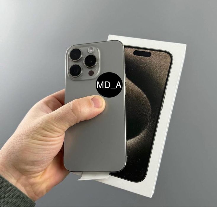 Iphone 15 Pro Natural Titanium 256gb neverlock