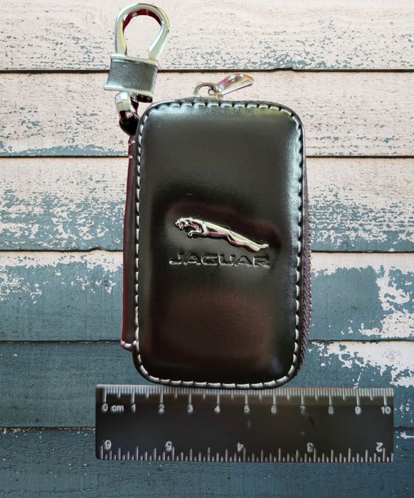 Jaguar- carteira, porta chaves. Novo. Excelente oportunidade