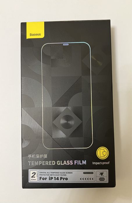 Защитное стекло Baseus для Iphone 14 pro