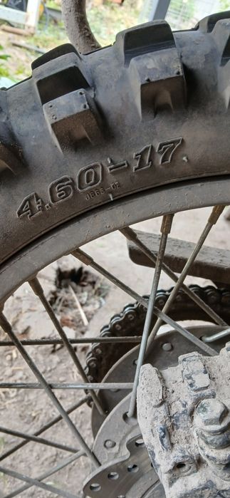 Мотошина 4,60 /17 в гарному стані