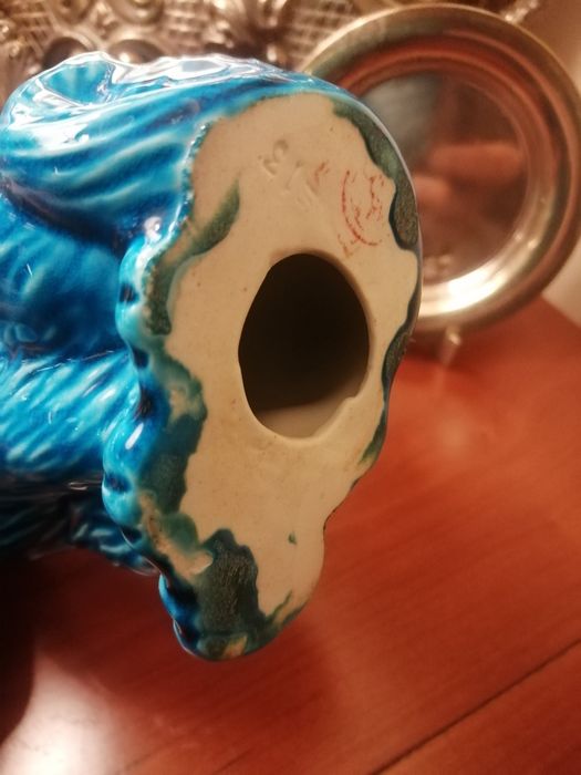 Par gatos porcelana chinesa