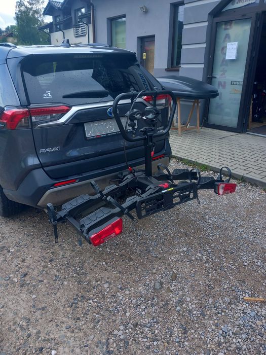 Platforma rowerowa Buzzrack Pro 2 do rowerów z bardzo szerokimi oponami - E-Biki , Fat - Bik, rampa do załadunku rowerów w standardzie