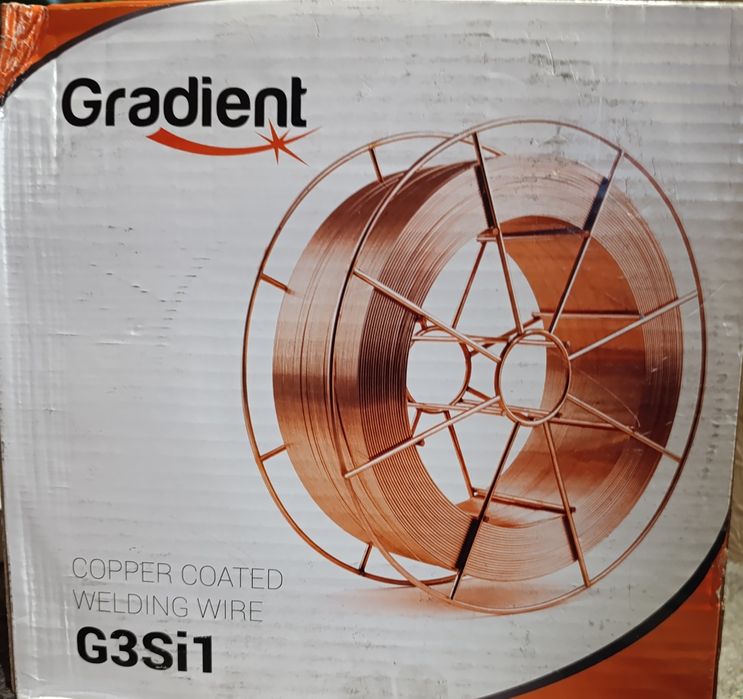 Проволока обмеднённая градиент сварочная  1 мм