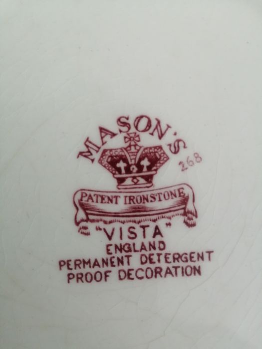 Porcelana Mason's typ vista