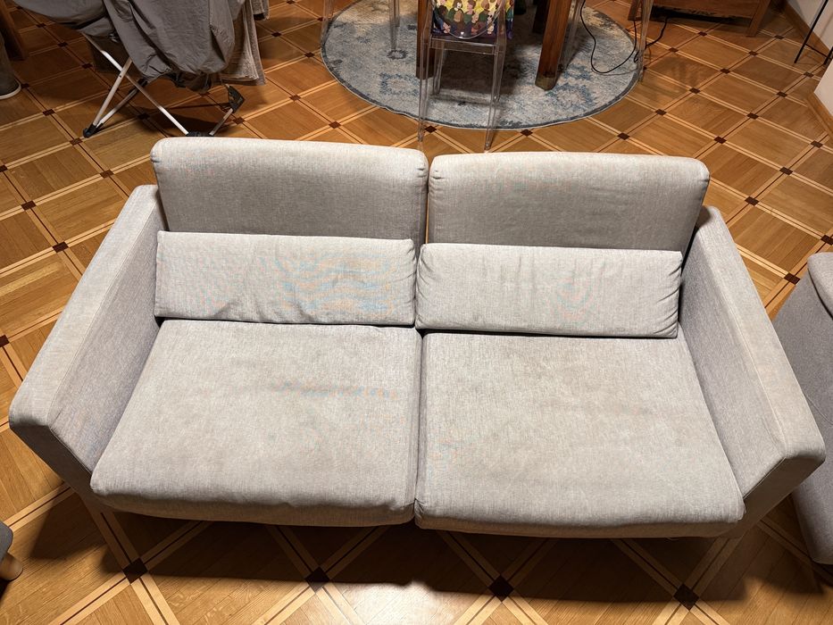 BoConcept sofa Melo używana do renowacji, szara, funkcja spania