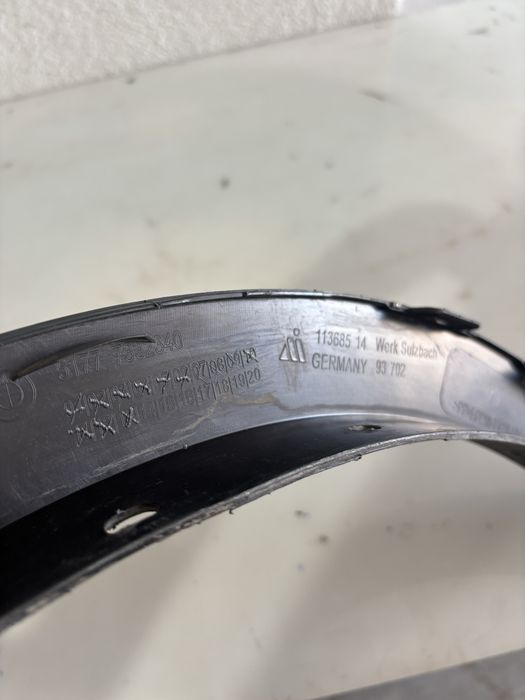 Frisos guarda-lamas bmw X1 (F48)
