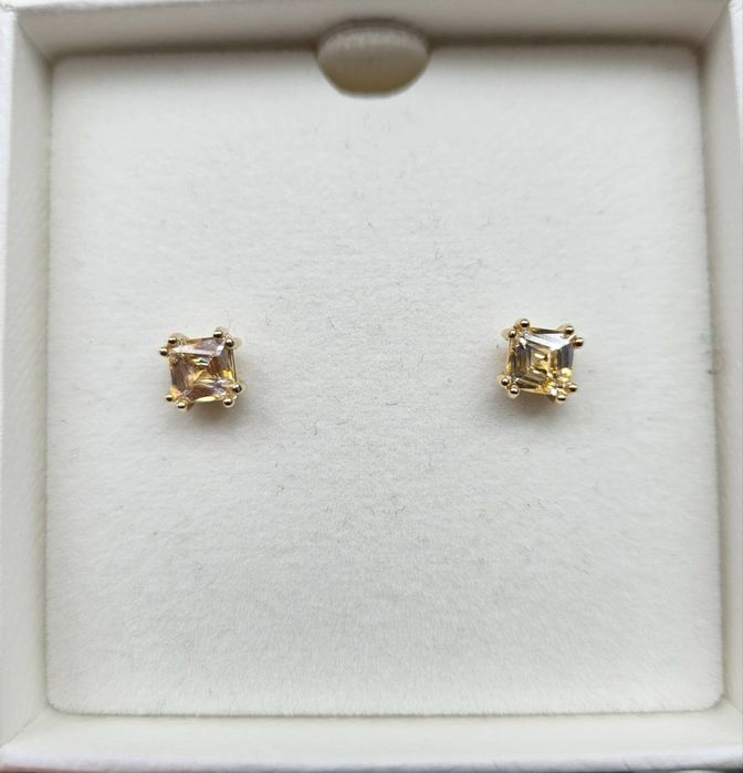 Swarovski Stilla Stud Earrings - kolczyki sztyft stal pozłacana