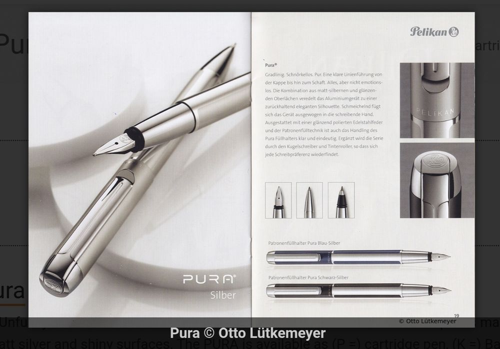 Pióro wieczne Pelikan Pura P40