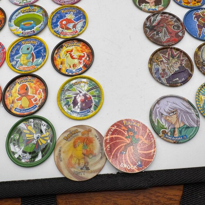 Tazo Pokemon Metalowe Vintage