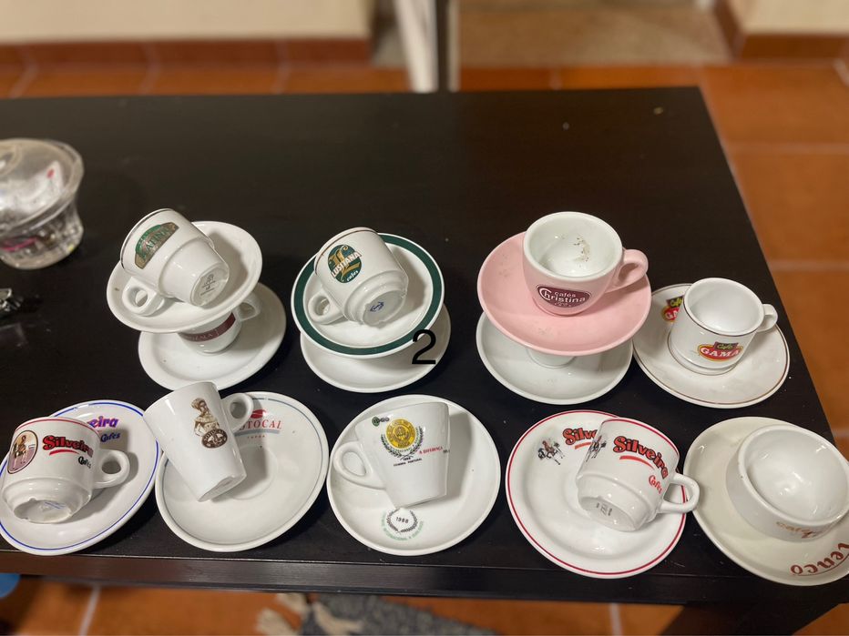 Chávenas café diversas marcas