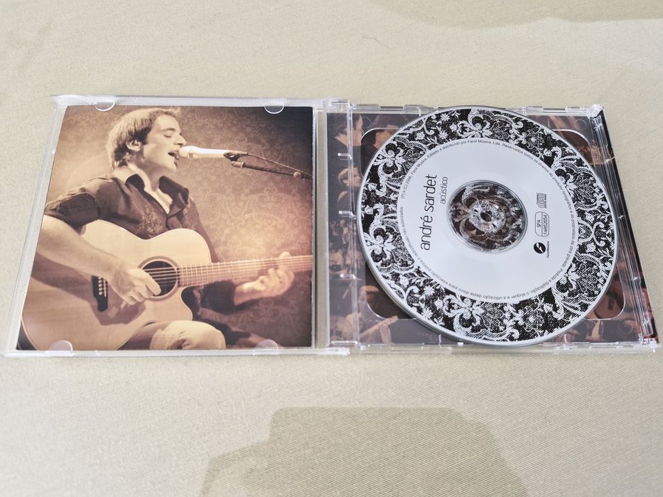 CD + DVD de André Sardet, acústico