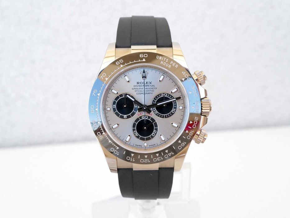 Rolex Cosmograph Daytona 18K White Gold Oysterflex Ghost Dial 40
