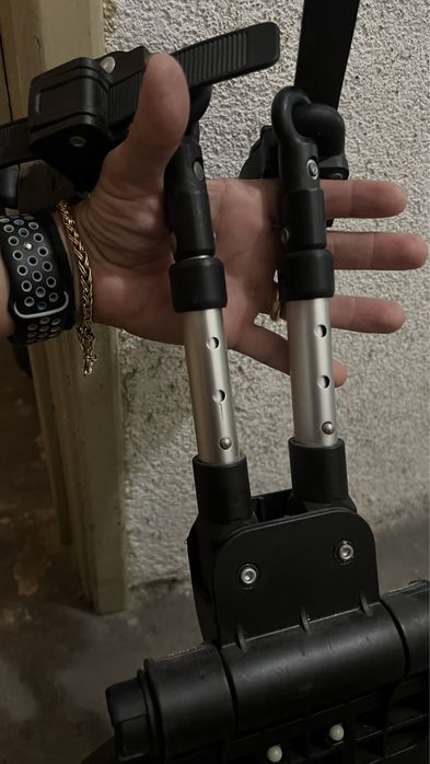 Plataforma/Patim/atrelado universal para carrinho bebe-rodas com luz