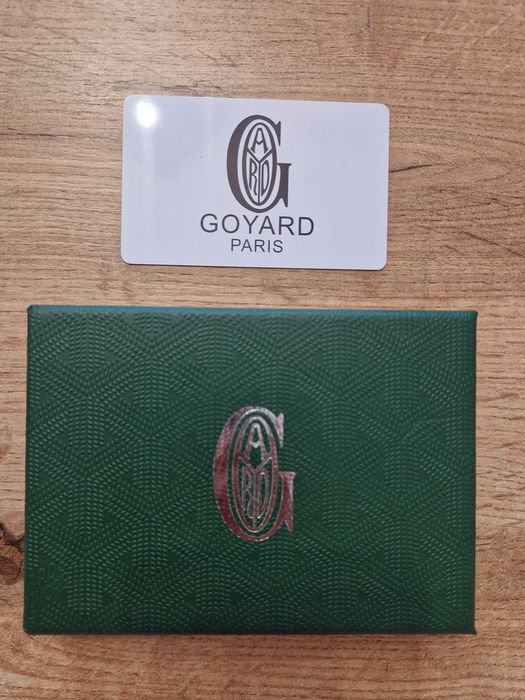 Portfel cardholder goyard granatowy