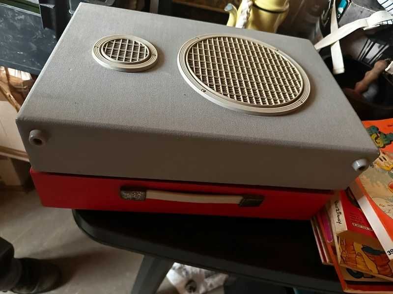 Gira discos antigo platine Audax - raro antigo