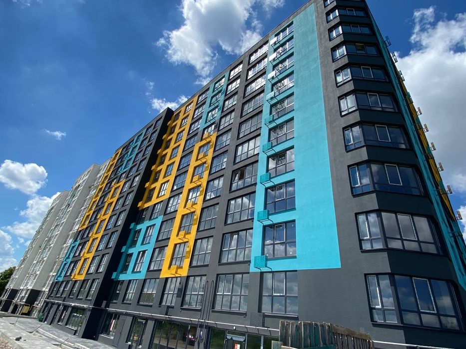 Продаж 1-кім. квартири 45 м², АВТОНОМНЕ опалення, виконанні чернові роботи