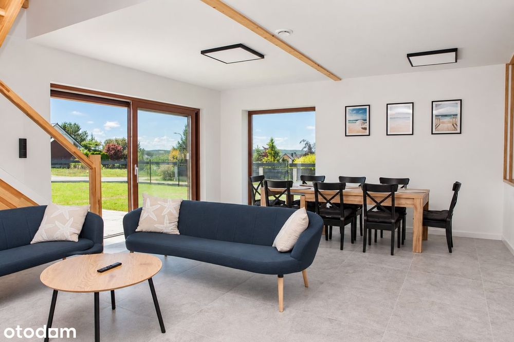 Nowy dom nad morzem 140 m²| działka 1044 m² | zeroemisyjny | biznes