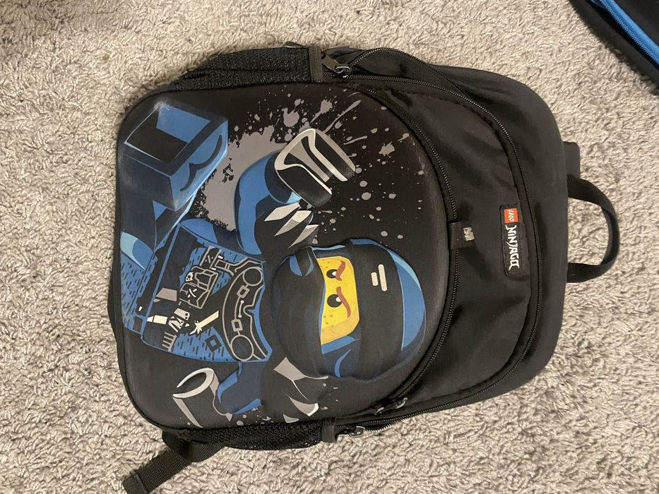 Conjunto mochila lego ninjago + lancheira