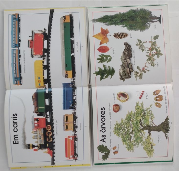 O meu primeiro olhar para... - 16 livros novos na caixa original