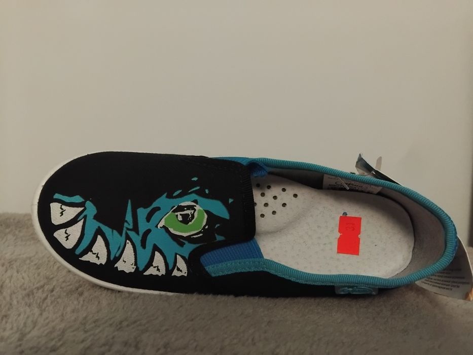 nowe BEFADO 31 krokodyl slip on trampki tenisówki  wsuwane chłopięce