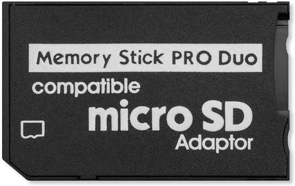 Adapter Micro SD -> MS Pro Duo, do Sony PSP MicroSD na MS ProDuo
