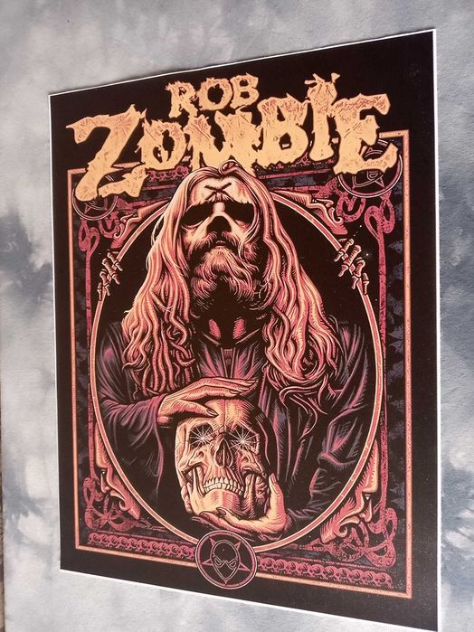 plakat na płótnie zespołu muzycznego rob zombie