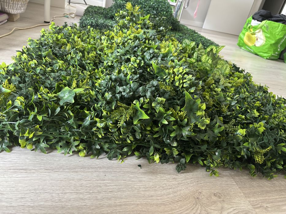 Jardim Vertical Artificial Premium Leroy Merlin – 2m² + Retalhos