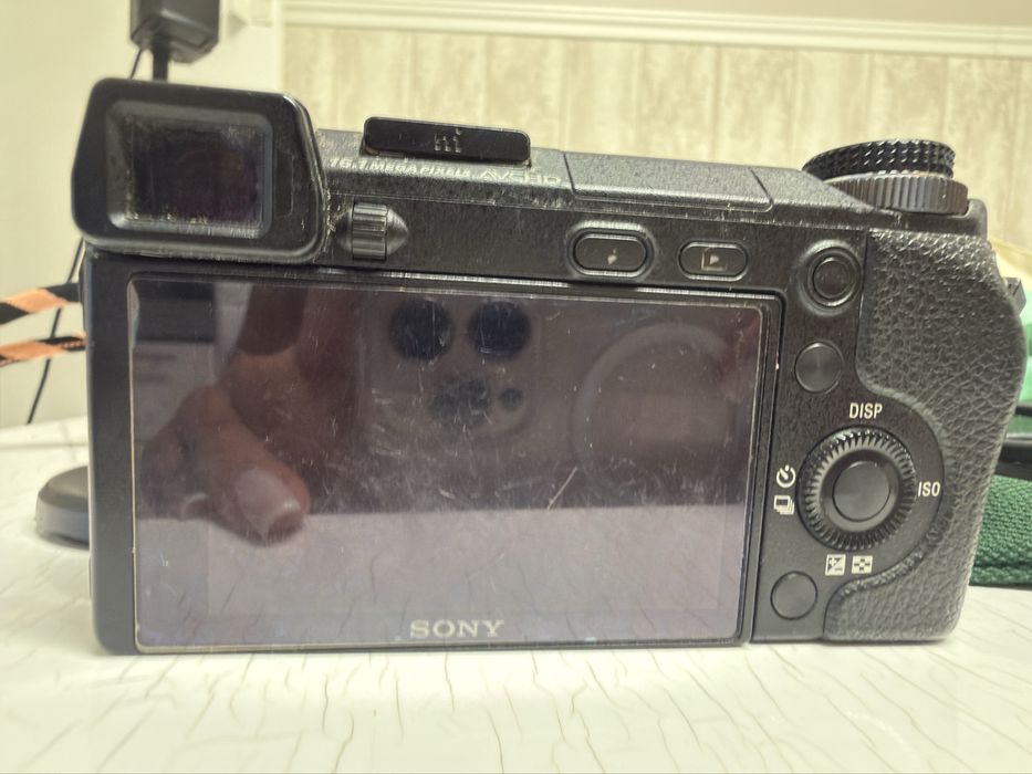 Sony NEX-6, com objetiva