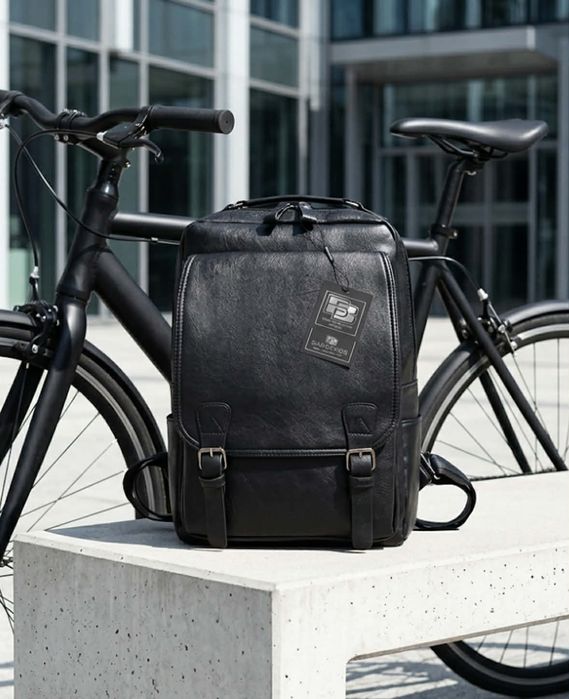 Plecak Podróżny Torba Miejska Biznesowa Plecak Kabinowy Bagaż Podręczny  mieści A4 Torba na Laptopa Elegancki Plecak z Ekoskóry