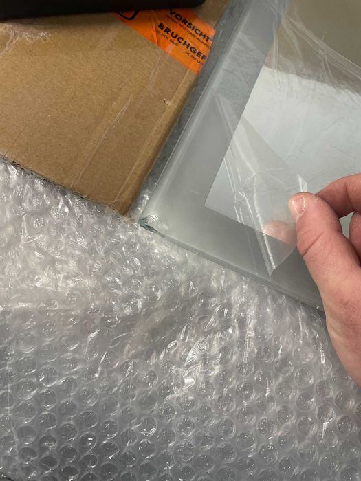 Lustro ścienne EMKE prostokąt 80x60 z podświetleniem LED podgrzewane