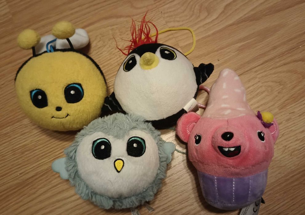 4 maskotki Biedronka