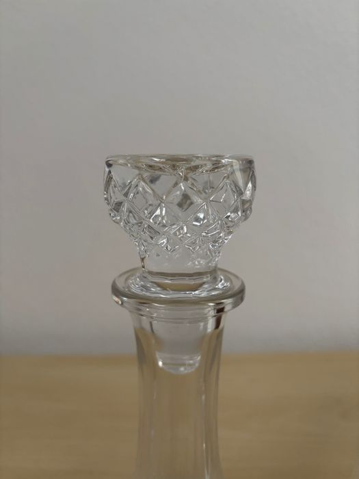 Garrafa e 2 copos cristal d’Arques