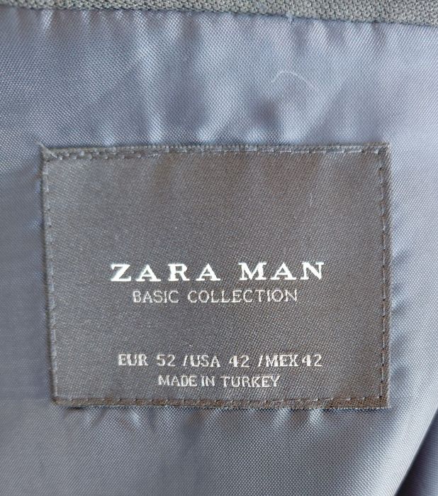 Blazer cinzento Zara Man T52