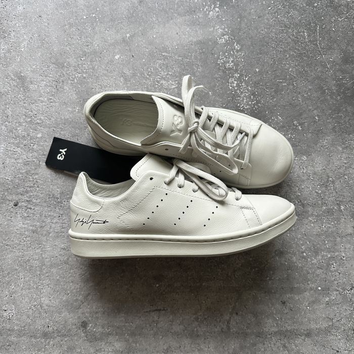 Кроссовки Adidas x Yohji Yamamoto Y-3 Stan Smith White шкіряні ОРИГІНАЛ