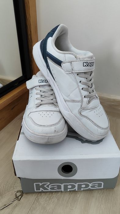 Adidasy buty sportowe chłopięce białe Kappa rozmiar 34, dł.wkł 21,7 cm