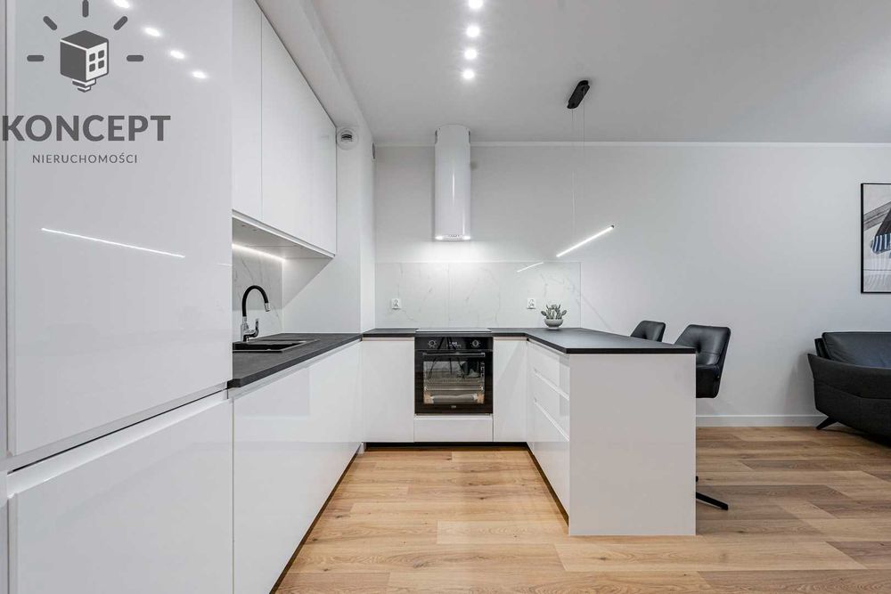 Luksusowe 2 pok. | Garderoba | Garaż | Pierwszy najem