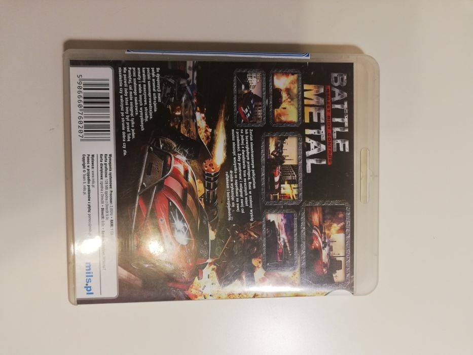 Battle Metal Street Riot Control gry PC na komputer dla chłopca auta