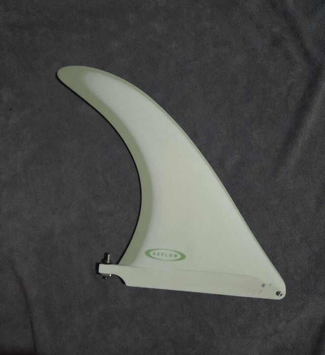 Quilha single fin  DEFLOW CREAM - 9'0 - Impecável