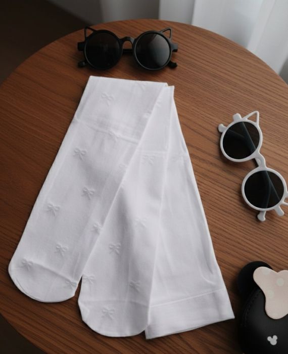 Дитячі колготки білі (капронові)