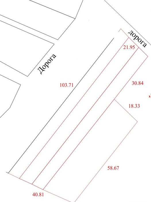 Терміновий продаж. Віта поштова, вул .Берегова, від 20 соток до 1 га.