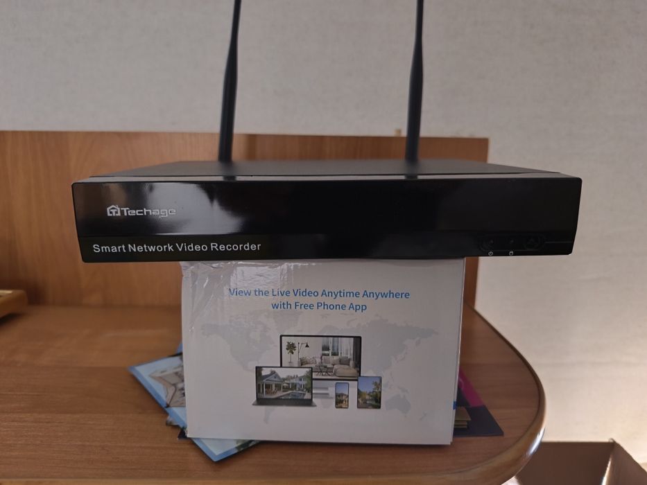 Zestaw monitoringu, HD, dysk 1TB, kamery, nowy