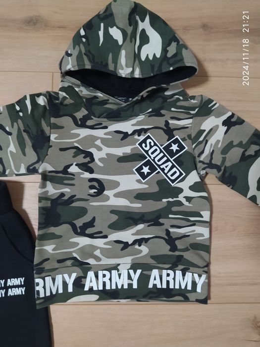 Komplet chłopięcy moro, BamBam, r.80/86