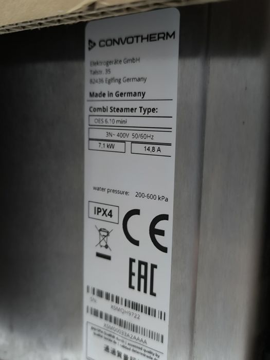 Forno convector - convotherm mini 6.10