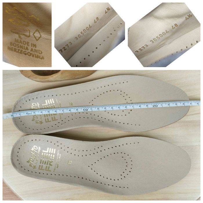 Buty r. 4,5 (37,5) Fidelio Feel Free skórzane Mary Jane na rzep