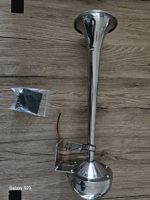 Klakson tyfon na jacht Łódź 115 Db 12 V