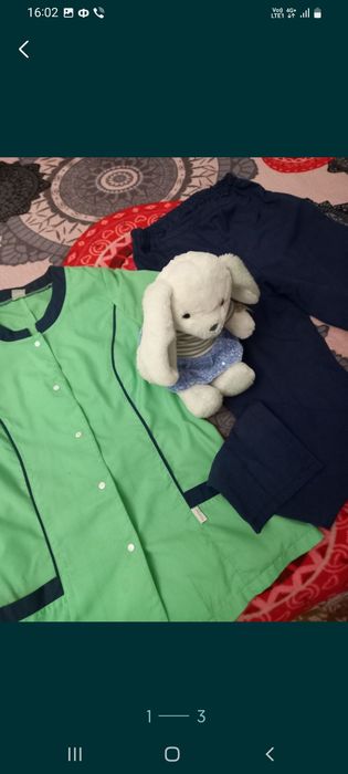 Зимова дитяча куртка з штанами