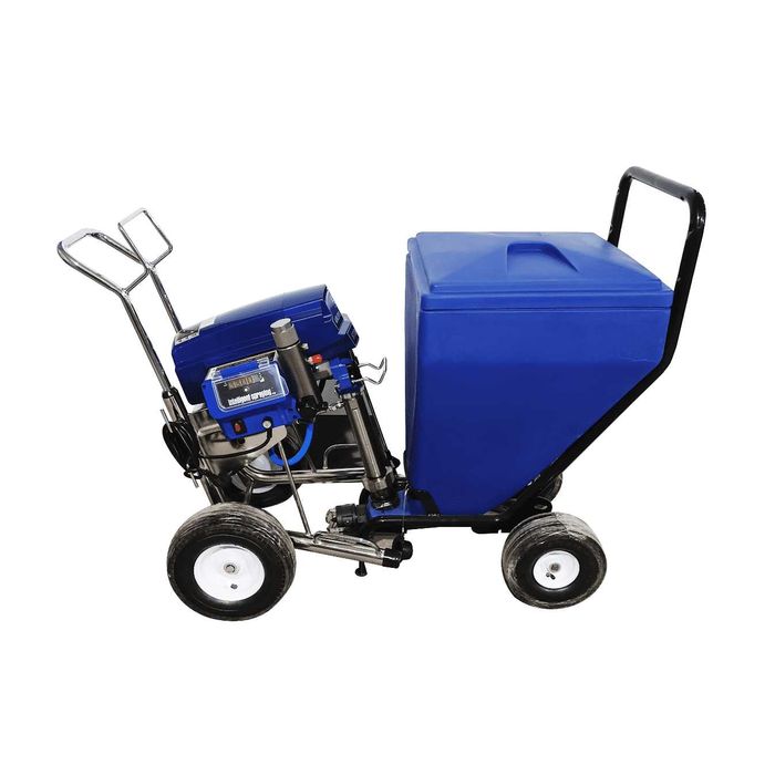 Бак бункер хопер  для фарби та шпаклівки для шпаклювальних апаратів