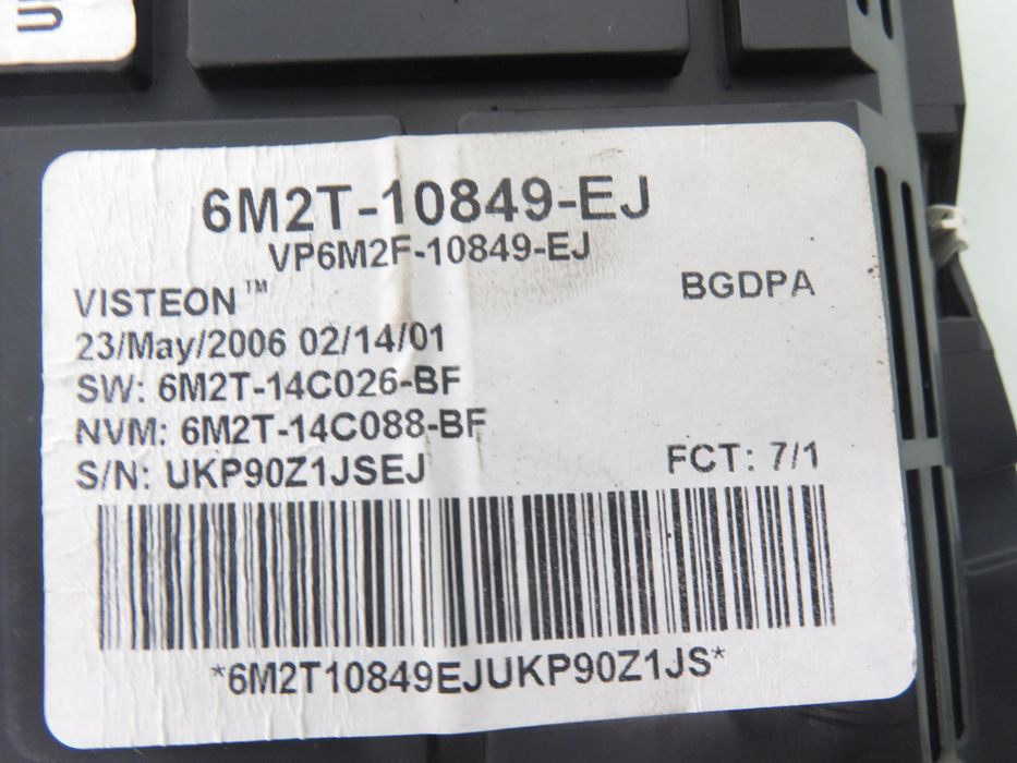 Licznik Ford S-max I 2.0 - 6m2t10849ej - 6m2t14c026bf - 6m2t14c088bf